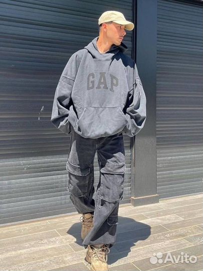 Топовое худи Yzy&Gap