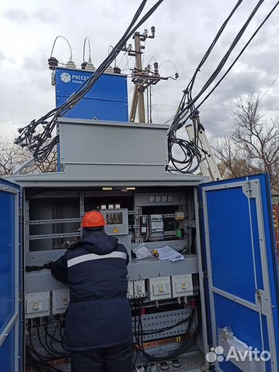 Электромонтаж, монтаж ктп, провода сип