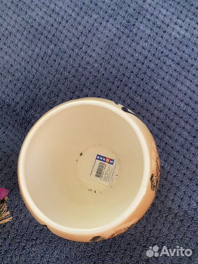 Кашпо декоративная скатерть цветы