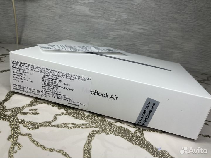 Ноутбук Apple MacBook air 13 2020 m1 8gb 256 новый