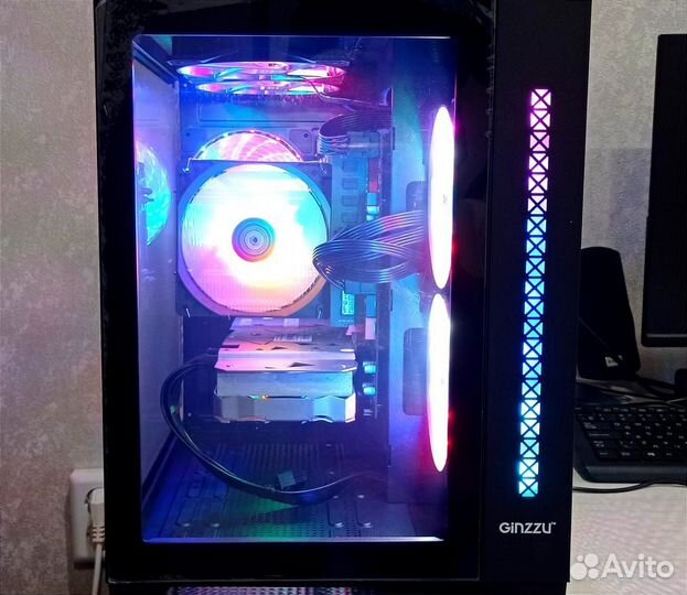 Игровой пк intel GTX1660 super DDR4 16gb SSD 512