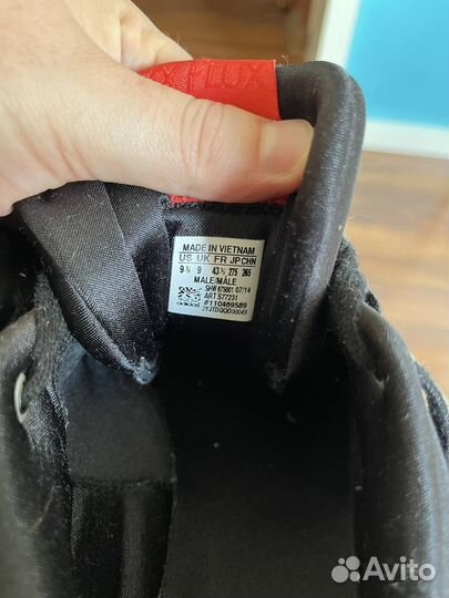 Adidas zx flux faces&laces size 9 UK б/у