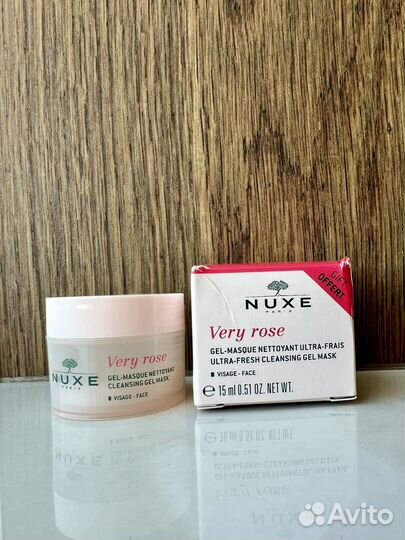 Nuxe Very Rose Gel-Mask маска для лица 15 мл