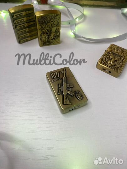 Зажигалка автогенная в стиле Zippo M-16 Новая