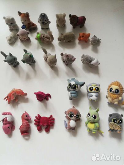 Игрушки из sweet box, пучеглазики, пушистики