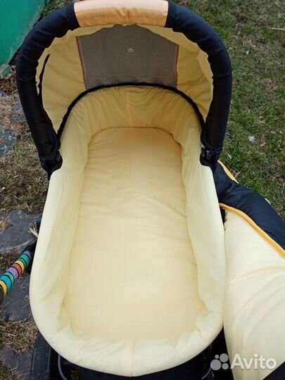 Коляска люлька для новорожденных бу