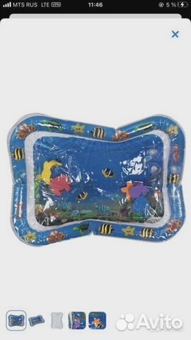 Детский водный коврик