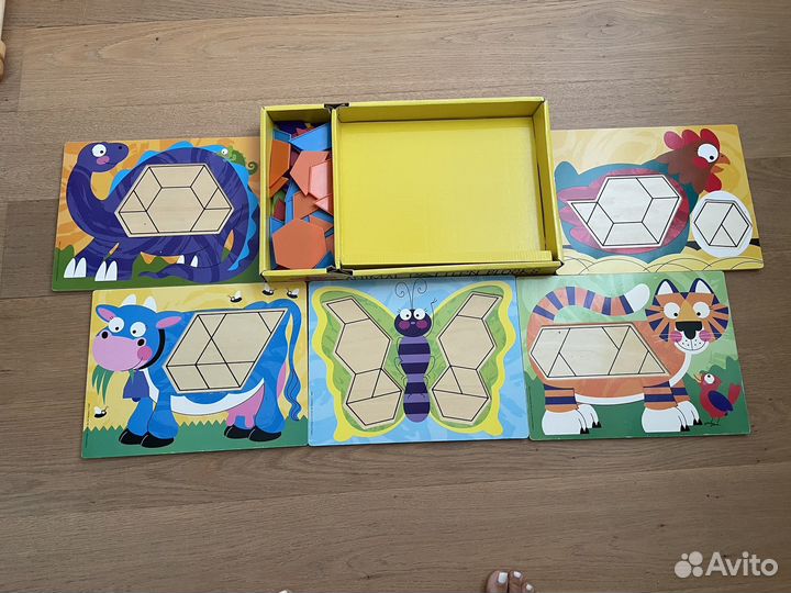 Деревянные трафареты Melissa & Doug