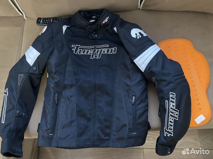 Мотокуртка мужская текстильная