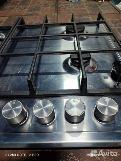 Газовая варочная панель 4 конфорки
