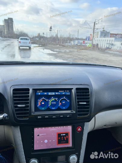 Магнитола Subaru Outback 3/Legacy 4 03-09 лев 3/32