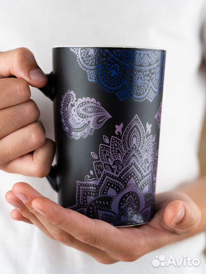 Набор фарфоровых кружек 6 штук