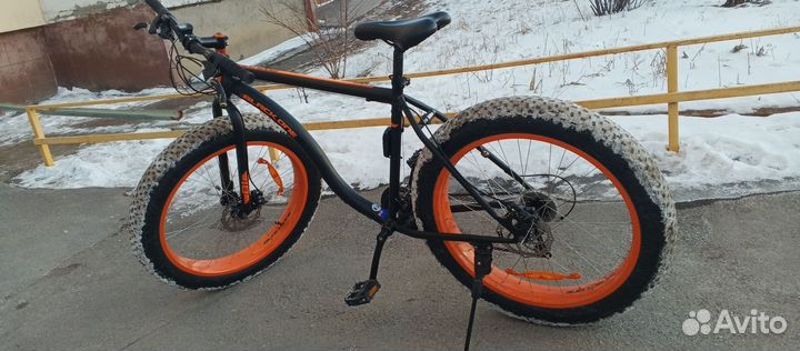 Велосипед фэтбайк Black One Monster 26d