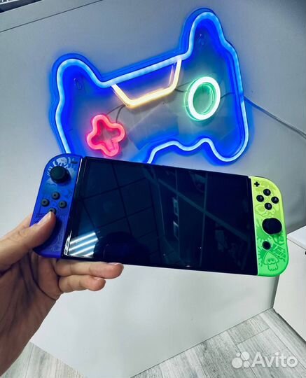 Nintendo switch oled splatoon 3 edition