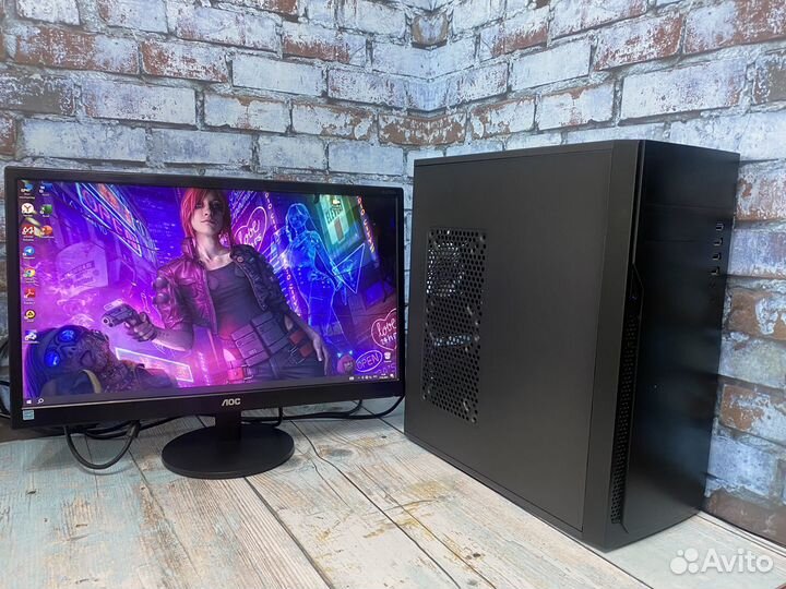 Компьютер i3/8Gb/SSD+HHD