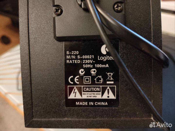 Колонки Logitech s220 пк акустика,сабвуфер