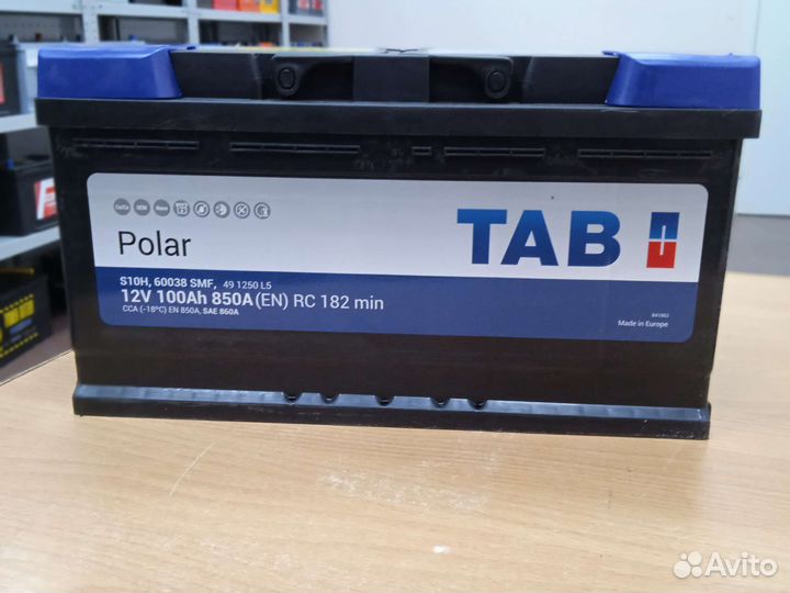 Акб Tab 100ач Новый Бесплатная доставка по Городу