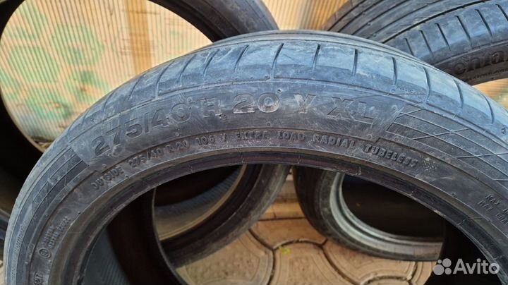 Continental AllSeasonContact 275/40 R20 и 315/35 R20