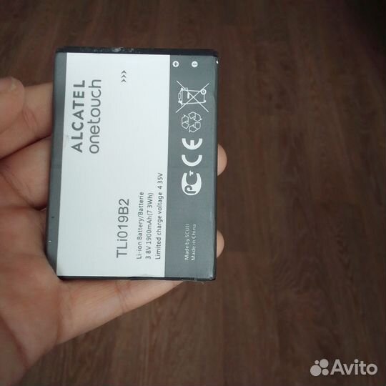 Батарея на alcatel one touch