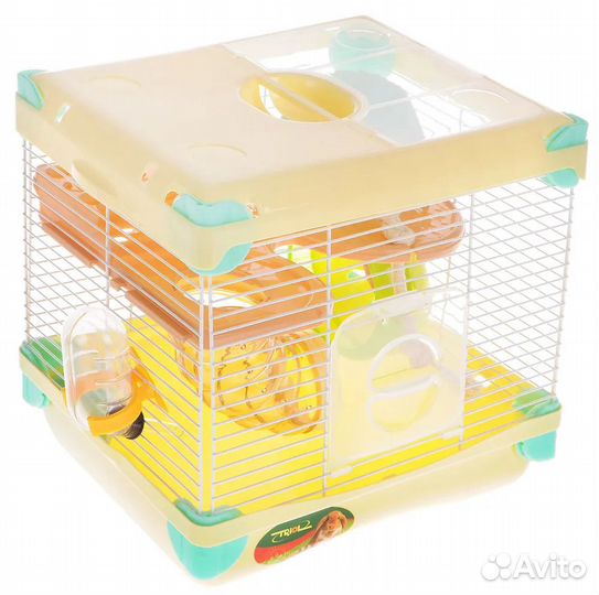 Клетка для хомячка. Внутри рум-тур)