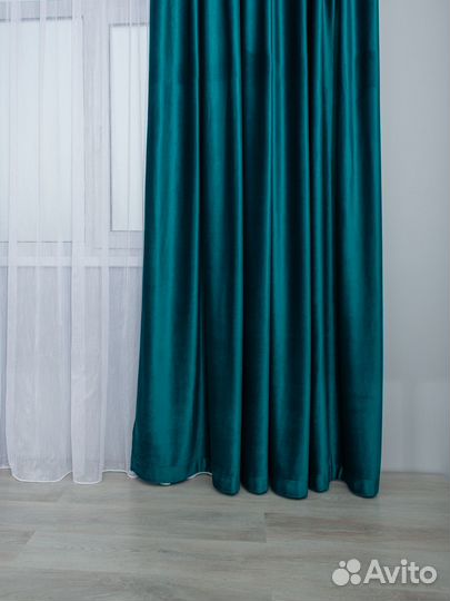 Шторы бархат комплект 2шт 260*250см