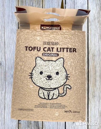 Наполнитель для кошачьих туалетов (тофу)