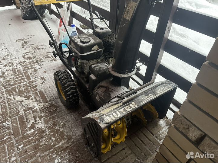 Снегоуборщик huter sgc 4000