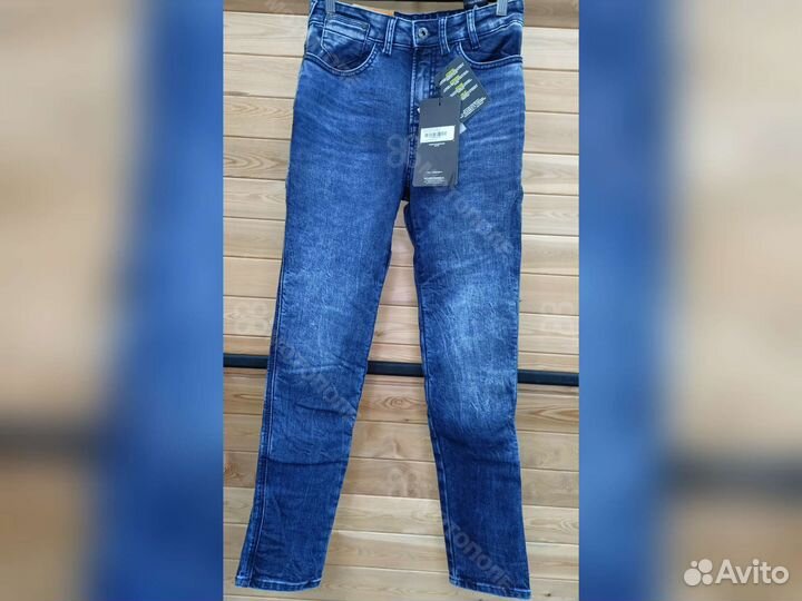 Мотоджинсы revit Victoria Ladies SF Medium Blue