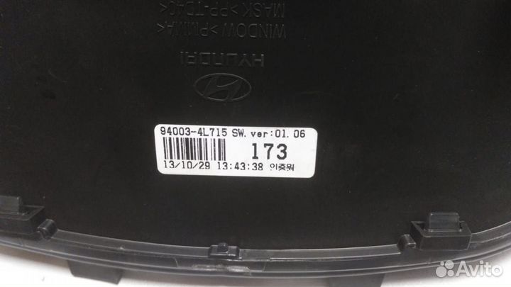 Панель приборов. МКПП 940034L715 для Hyundai So