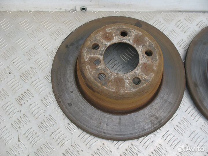 Диск тормозной задний BMW X5 E53 M54B30 2002г
