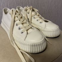 Кеды молочного цвета женские 39 размер