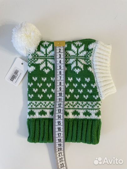 Шапка для собак мелких пород