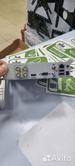 Готовый комплект видеонаблюдения 2-камеры + рег и