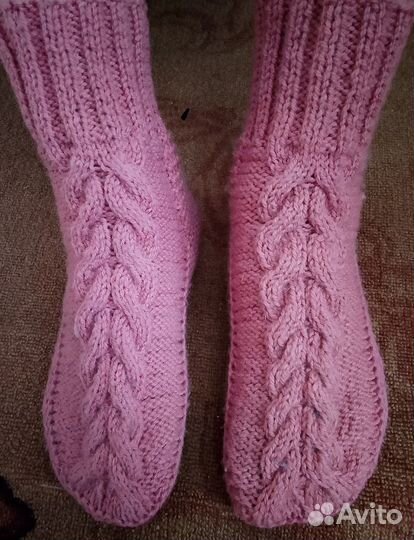 Носки вязаные ручной работы женские