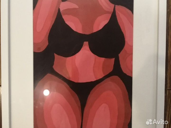 Картина акварель акрил