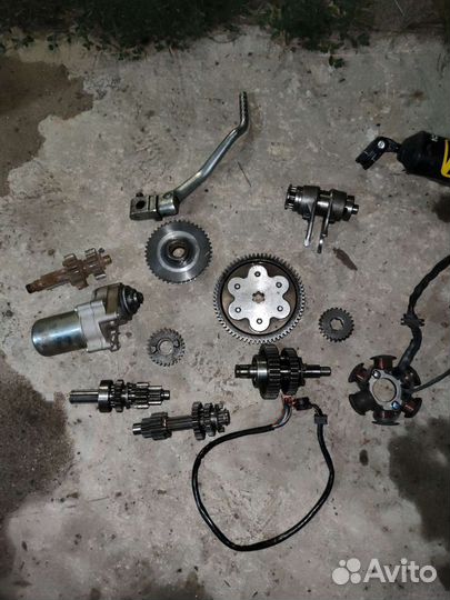 Двигатель на питбайк 125