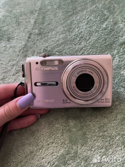 Фотоаппарат olympus fe-340 без карты памяти