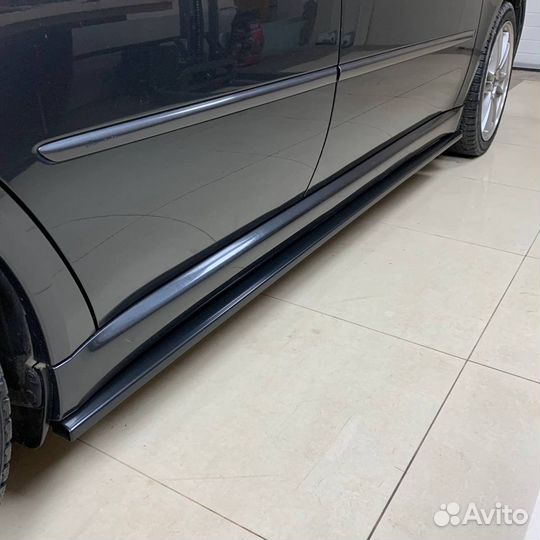 Боковые сплиттеры Subaru Legacy BP 03-09