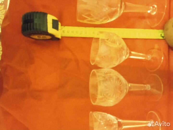 Хрустальные рюмки СССР