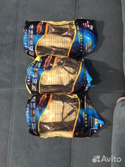 Аудио кабель папа-папа jack 3.5mm - 10m