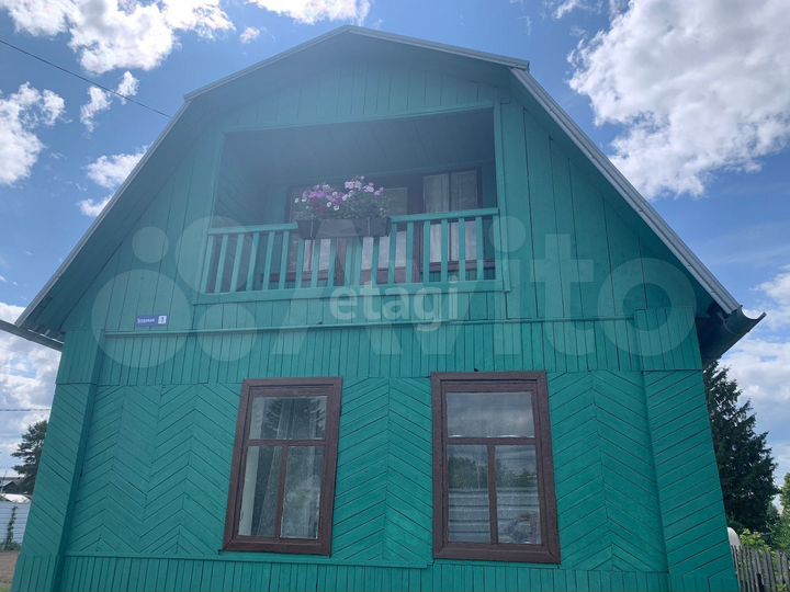 Дача 60 м² на участке 8,6 сот.