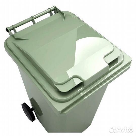 Контейнер пластиковый для мусора на 120 литров