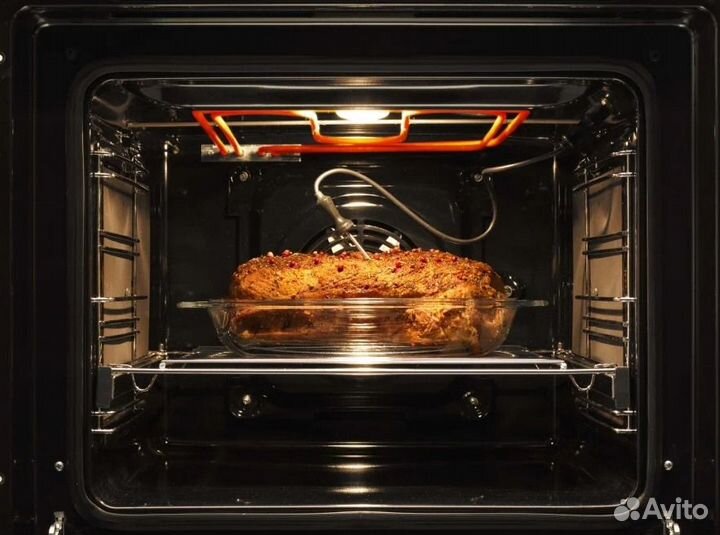 Духовой шкаф Ханса с конвекцией монитором и часами