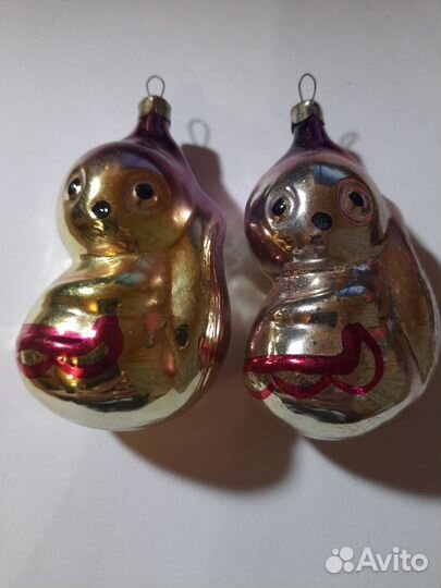 Елочные игрушки СССР