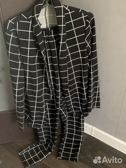 Кстюм shein в клетку