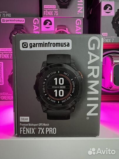 Garmin fenix 7x pro solar
