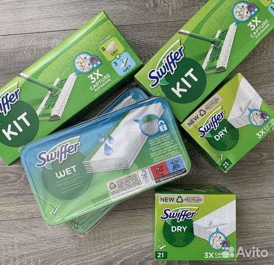 Влажные салфетки Swiffer