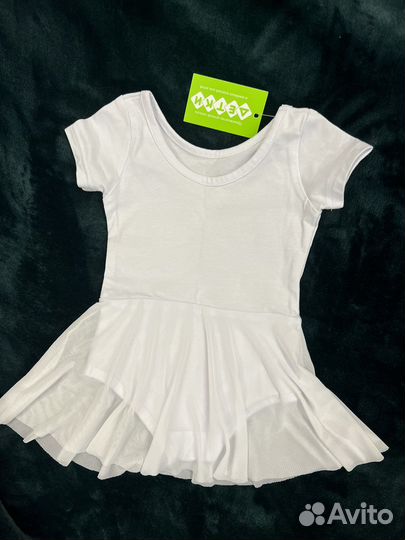 Купальник для хореографии белый