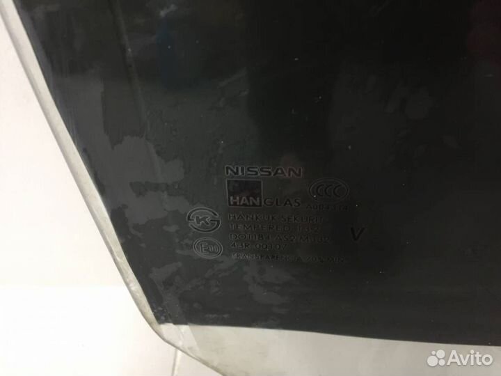 Стекло двери задней правой Nissan Almera Classic B