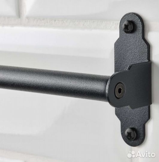 Рейлинг IKEA новый черный 60см Гультарп